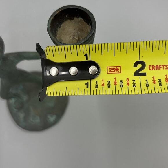 San Pacific International SPI Vintage Alien Candle Sticks Green - Picture 7 of 7